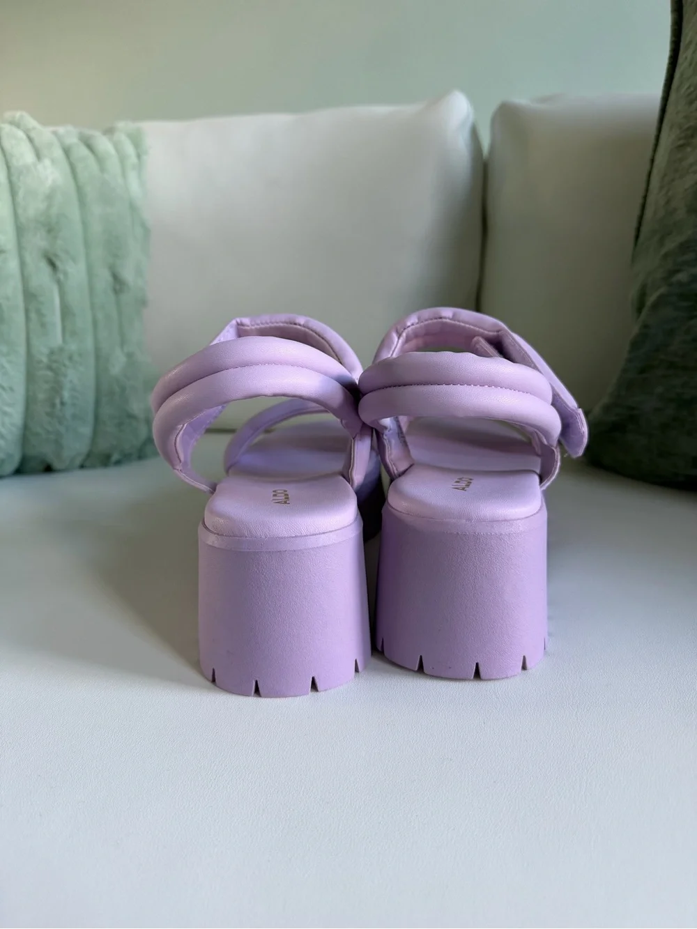 ALDO Lavender Platform Sandals
